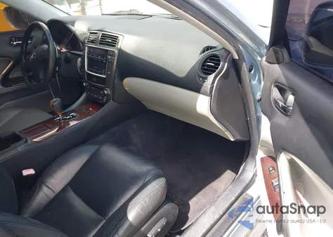 2006 Lexus Is 350 z USA, uszkodzony, nr VIN JTHBE262465006554